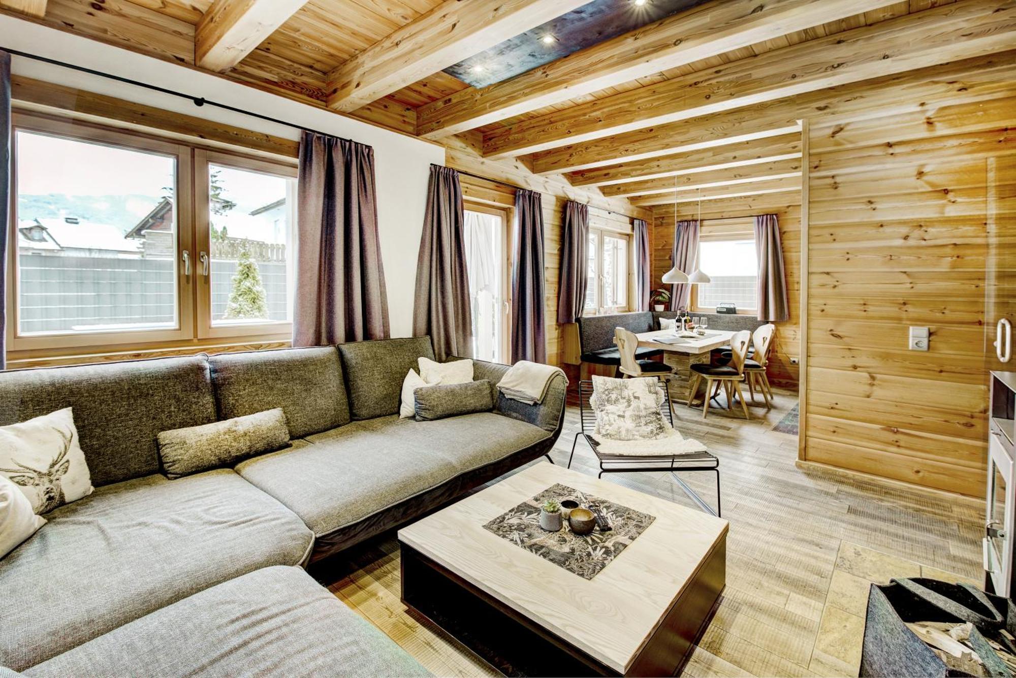 Chalet Dacha Mit Finnischer Sauna Zell am See Luaran gambar